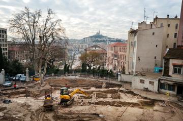 Le passé antique et médiéval  de l'Hôtel-Dieu à Marseille