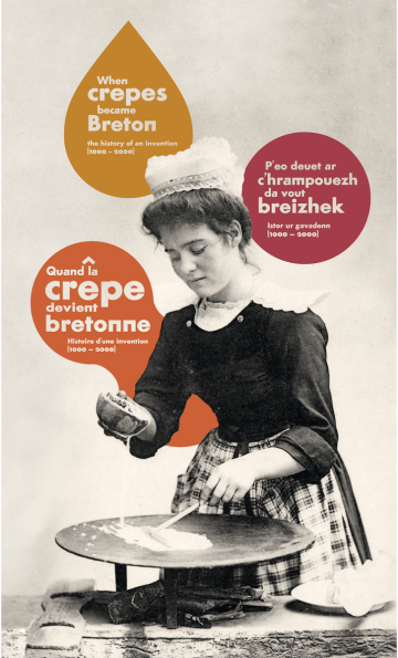 Affiche Quand la crêpe devient bretonne