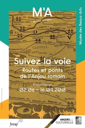 Affiche de l'exposition "Suivez La Voie"