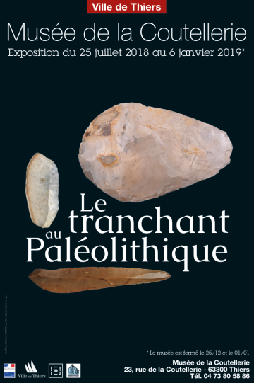 Exposition "Le tranchant au Paléolithique"