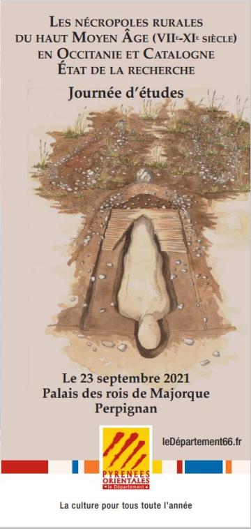 Affiche nécropoles rurales du haut Moyen Age Affiche nécropoles rurales du haut Moyen Age