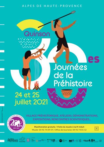 Affiche journées de la Préhistoire Affiche journées de la Préhistoire
