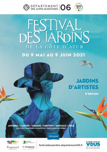 Affiche Festival des jardins de la Côte d’Azur Affiche Festival des jardins de la Côte d’Azur