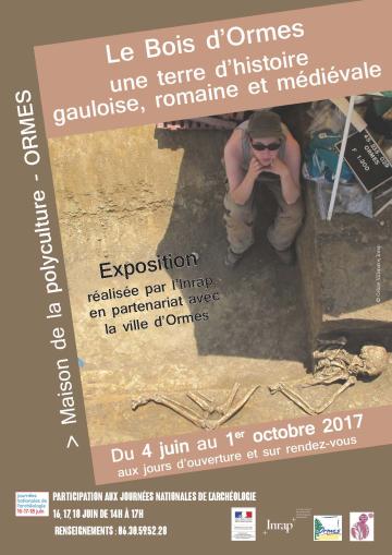 Affiche exposition Ormes Affiche exposition Ormes