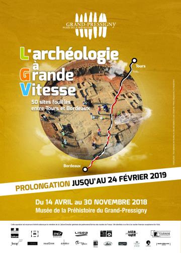 Exposition L'archéologie à grande vitesse
