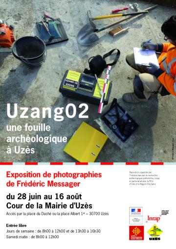 Affiche exposition photos Uzès