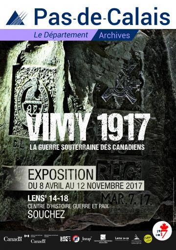 Affiche exposition Vimy Affiche exposition Vimy