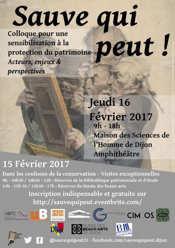 Affiche colloque Sauve qui peut ! Affiche colloque Sauve qui peut !