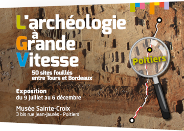 Affiche expo LGV Poitiers