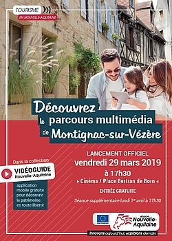 Lancement parcours multimédia Montignac