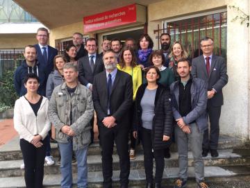  L’Inrap inaugure sa nouvelle base opérationnelle et de recherches archéologiques en Corse
