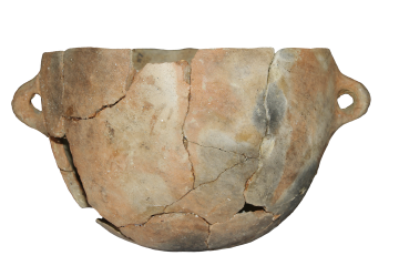 Vase du Chasséen ancien provenant du site de Château-Percin (Seilh, Haute-Garonne). Responsable d’opération Fabrice Pons, Inrap. 