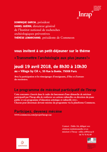 Invitation petite dejeuner Inrap Commeon.png