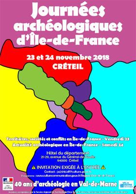 Affiche Journées archéologiques Affiche Journées archéologiques