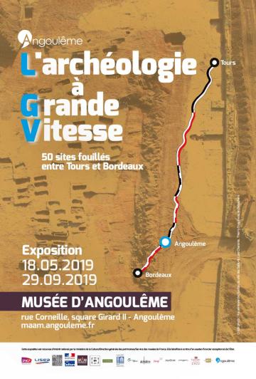 Expo L'archéologie à Grande Vitesse à Angoulême