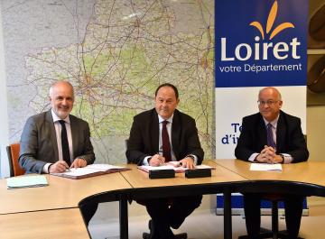 Archéologie préventive : l’Inrap et le Département du Loiret réaffirment leurs objectifs communs 