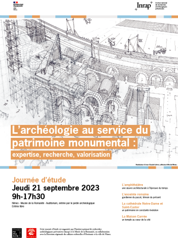 Affiche journée d'étude Nîmes Affiche journée d'étude Nîmes