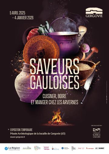 Affiche saveurs gauloises 