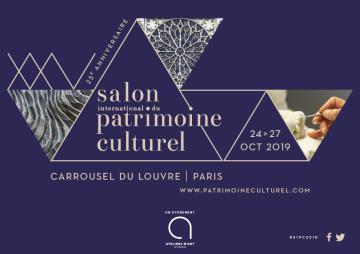 Salon international du patrimoine culturel du 24 au 27 octobre 219