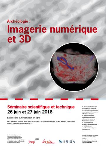  Archéologie : Imagerie numérique et 3D