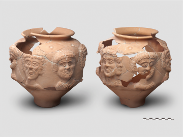 Vase à visages (IIIe siècle)