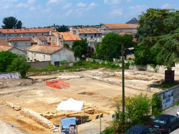 Fouille archéologique sur l’îlot Renaudin à Angoulême