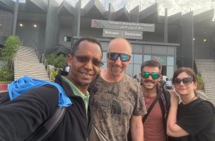 Membres de l'équipe de la mission à Djibouti Membres de l'équipe de la mission à Djibouti