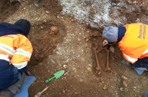  un cimetière médiéval