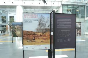 L'exposition photographique « Sur les rails de l'histoire » au siège de SNCF Réseau