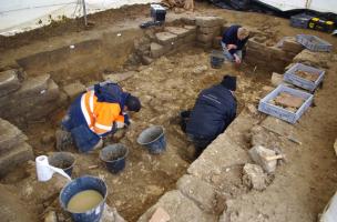 Les fouilles archéologiques sur le tracé du projet de gazoduc de GRTgaz en Picardie