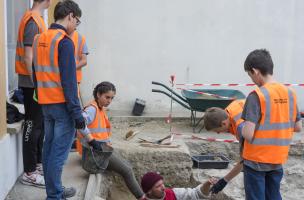 10 - Collège Victor Hugo à Narbonne - fouille du Capitole, 2017