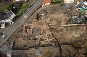 Les thermes antiques de Belley route des Ecassaz