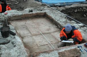 Les thermes antiques de Belley route des Ecassaz