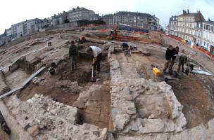 Découverte d'un sanctuaire de Mithra à Angers