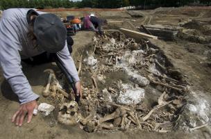  archéologie de la virée de Galerne