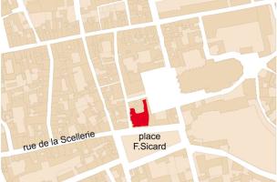 Abords de la cathédrale / place François Sicard