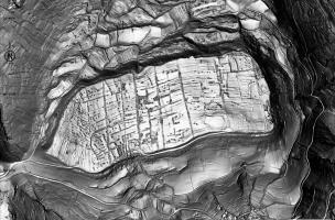 Les fortifications de l'Oppidum de Gergovie - Lidar 2000