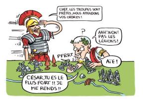 La Gaule romaine à petits pas