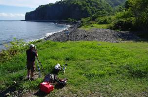 Première intervention de l'archéologie préventive à La Réunion