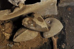 Découverte d'un temple antique sous le couvent des Jacobins à Rennes