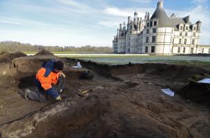 Un diagnostic archéologique à Chambord