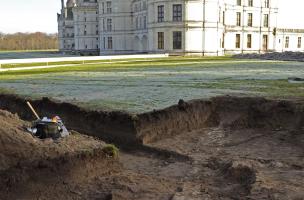 Un diagnostic archéologique à Chambord