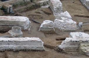 Fondations du monument wisigothique, Ve siècle