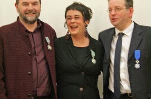 Trois chercheurs de l'Inrap honorés
