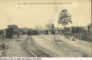 Dijon, tacots, carte postale