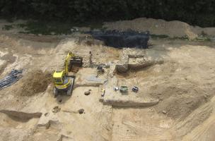 Des bâtiments antiques sur le site du Theil à Ussel (Corrèze)