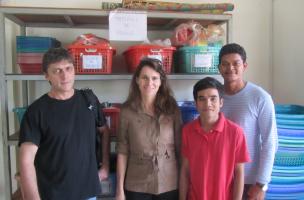 Aurélie Filippetti sur le chantier archéologique de l'Inrap, à Siem Reap, Cambodge