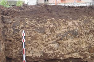 Fouille archéologique dans l'ancien hôpital Jean-Martial à Cayenne