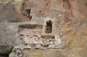  hypocauste du bâtiment résidentiel sud