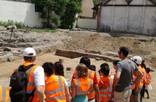  Visite de chantier de fouilles à Strasbourg